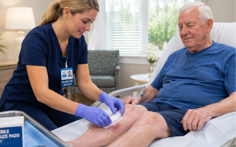 Compassionate Wound Care for Nursing Home Residents