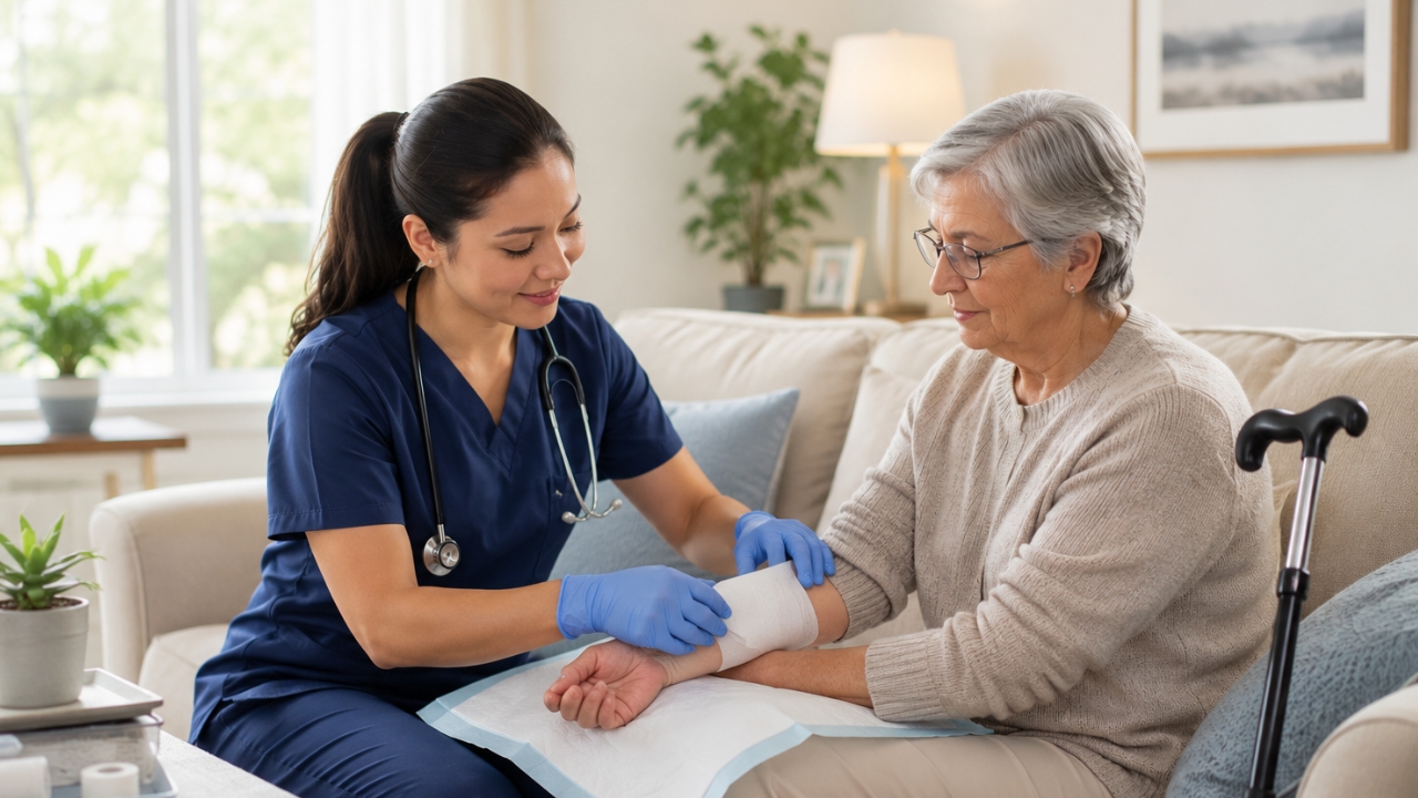 Mobile Wound Care Irvine, CA | Physician-Led In-Home Wound Treatment